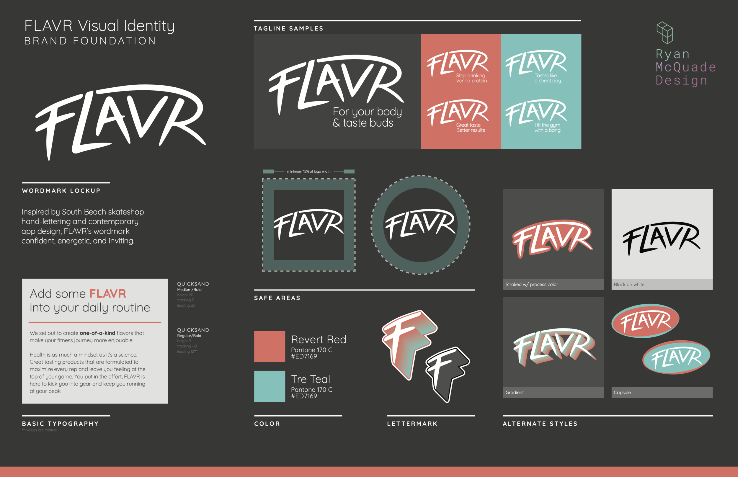 FLAVR - Logo Spec Sheet