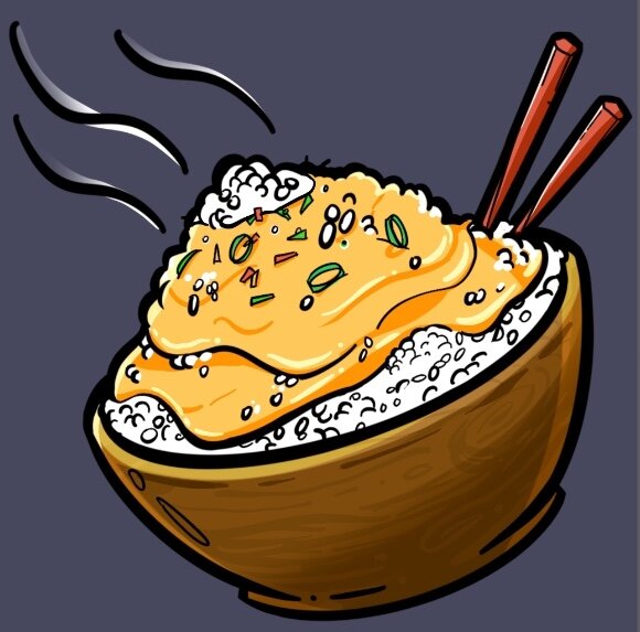 Twitch Badge - Cheesy Rice