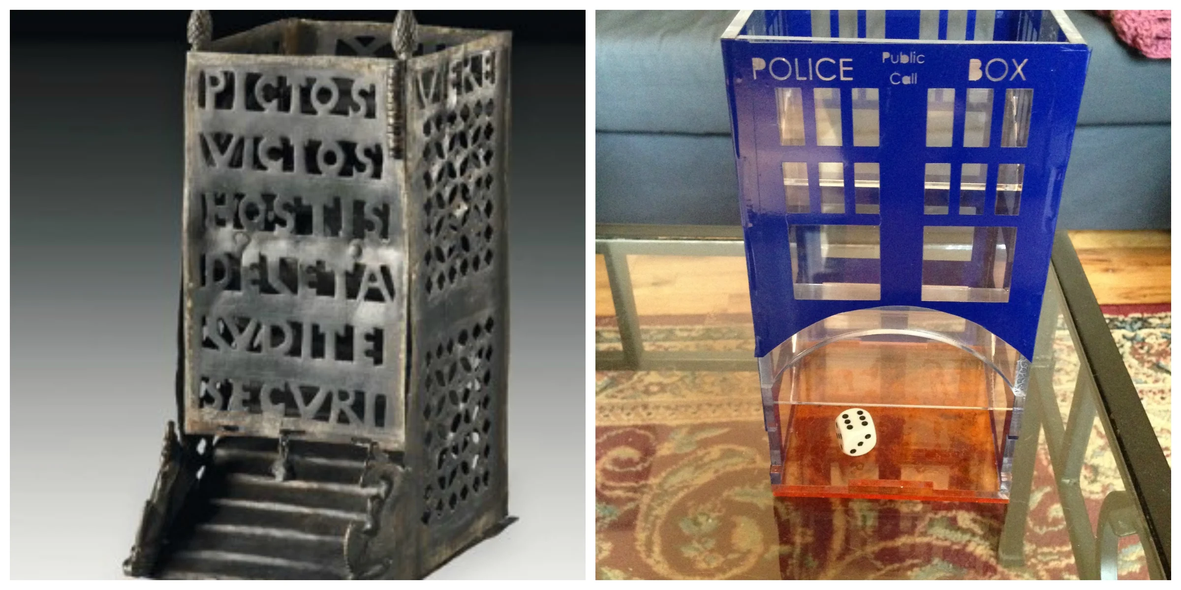 Dice Towers for the Ancient and Modern alike