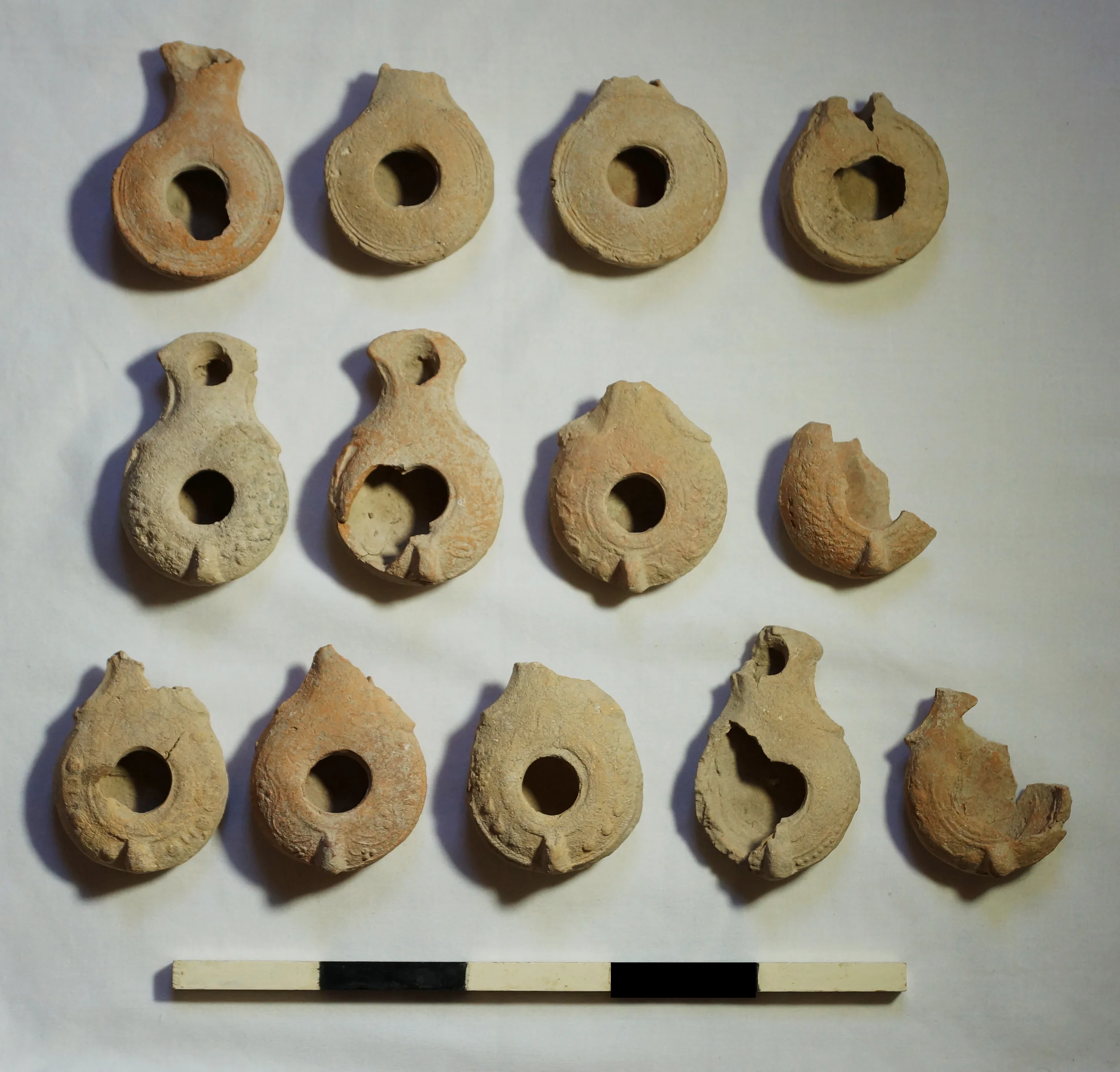 Oil lamps, photo courtesy James R. Strange