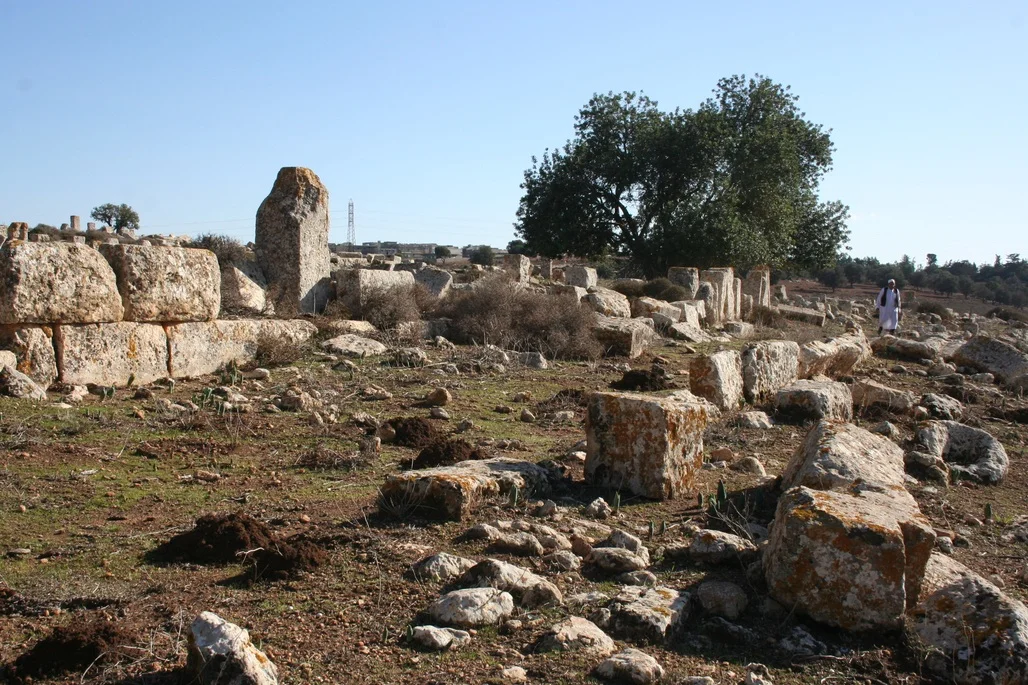A street in the ancient village of Artamis, near Massah, in 2010.