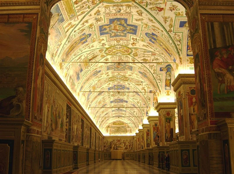 The Sistine Hall of the Vatican Library, By xiquinhosilva