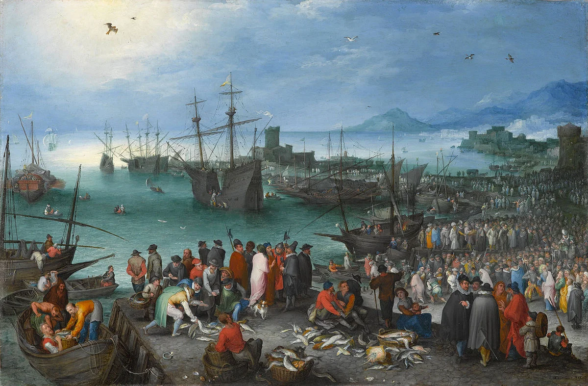 Harbor Scene with St. Paul's Departure from Caesarea - Jan Brueghel the Elder - Google Cultural Institute.jpg