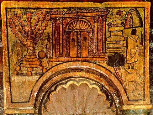 The Torah Shrine at Dura Europas via Wiki Commons