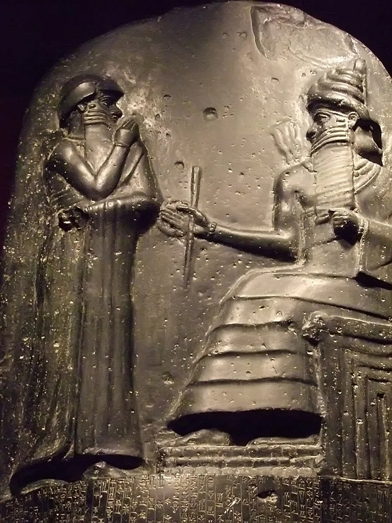 Louvre Reproduction of the Law Code of Hammurabi via CC BY-SA 2.0 Mary Harrsch