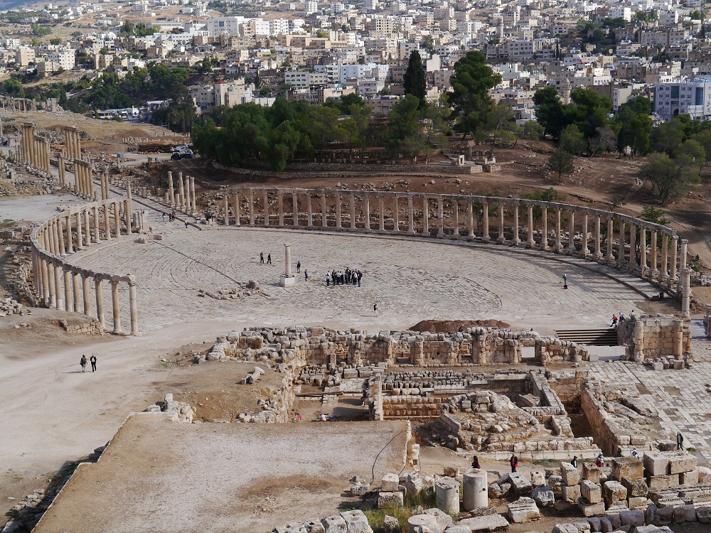 The Oval Forum, Gerasa | Image source