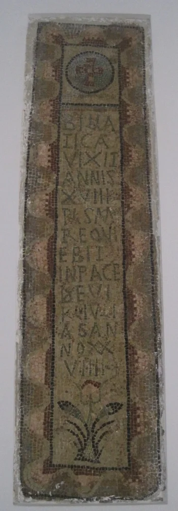 Vandal-era Funerary Marker, Bardo National Museum (Tunis) | Image courtesy of the author