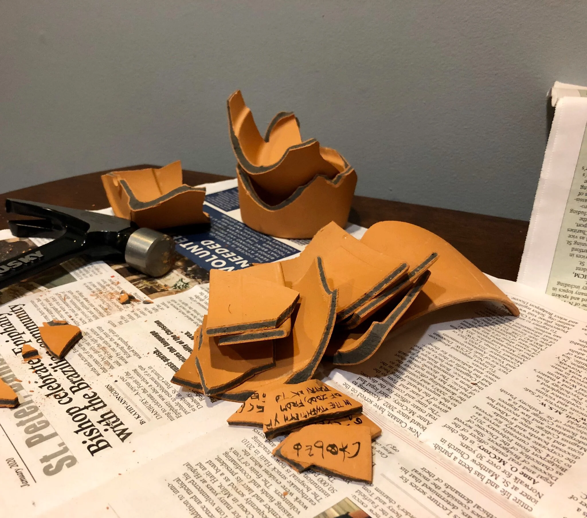 Thinking Materially: Making Ostraca in the Classroom