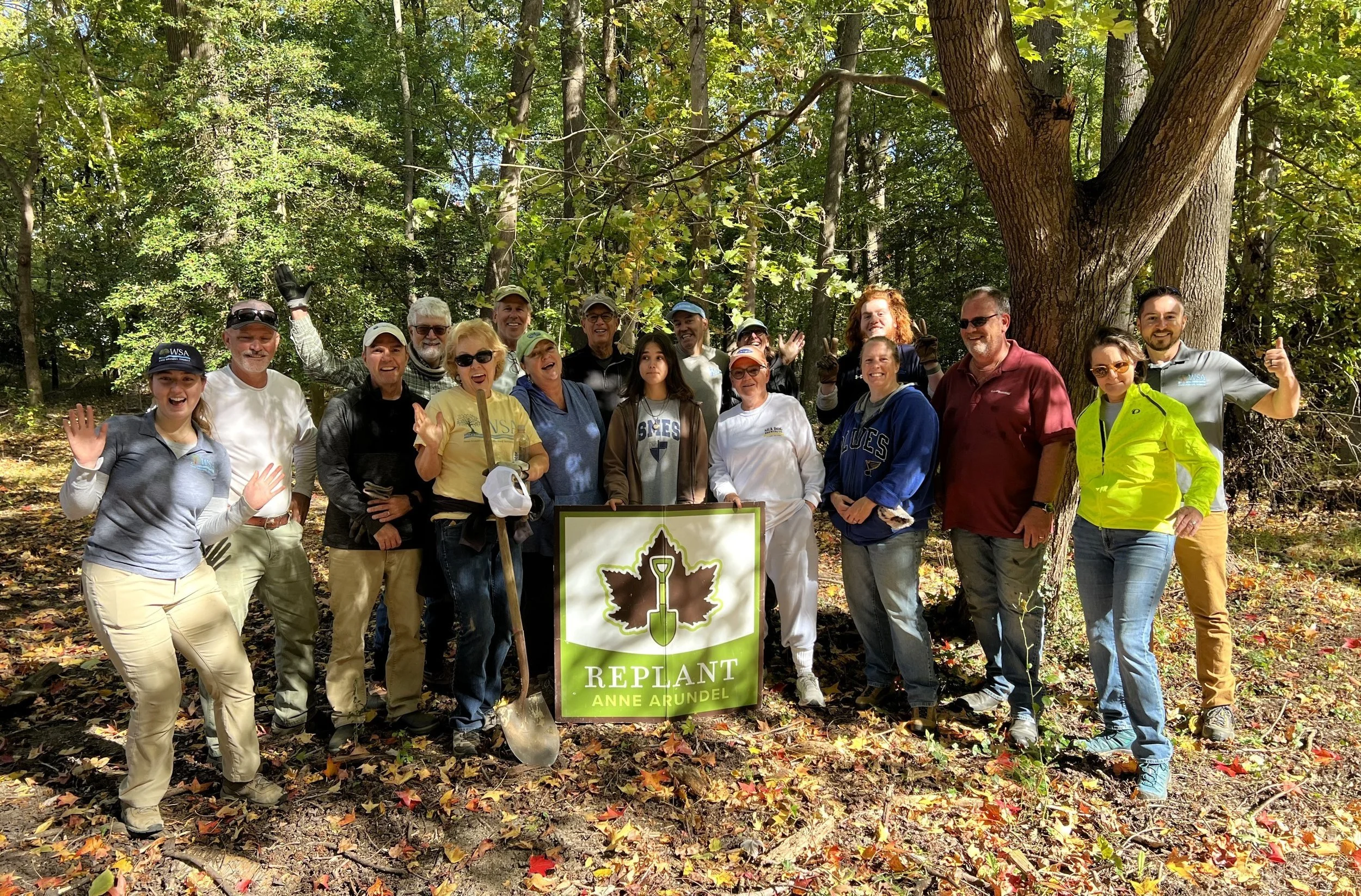 Bay Ridge Civic Association Plants Over 100 Trees with WSA's Tree Troopers