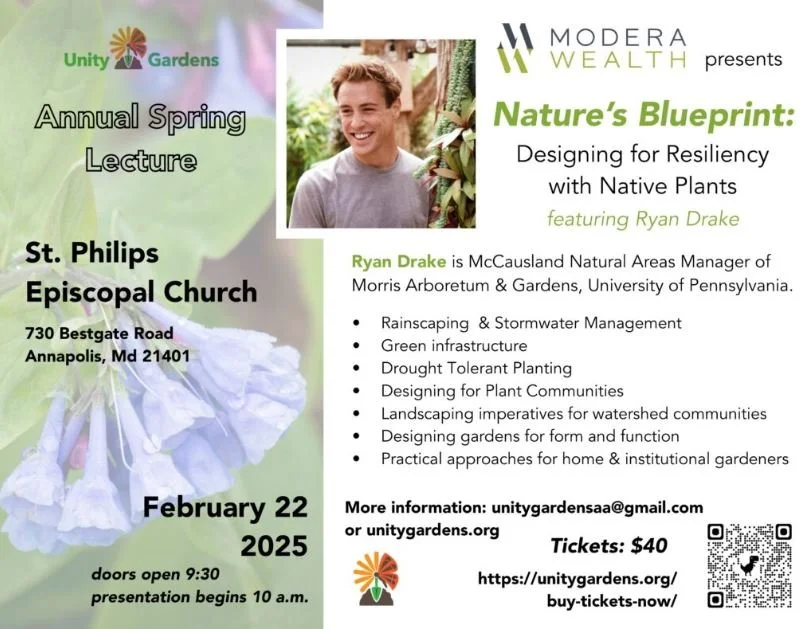 Unity Gardens Annual Spring Lecture