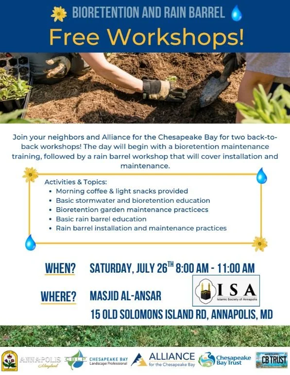 Bioretention and Rain Barrel Workshop