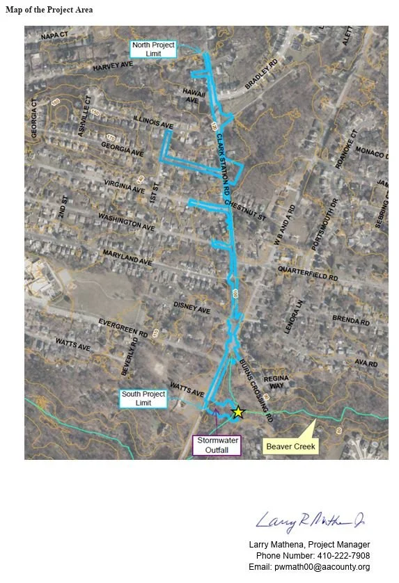 Virtual Public Meeting - B582501 Clark Station Rd Drainage Improvements