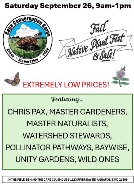 CCC Native Plant Fest and Sale