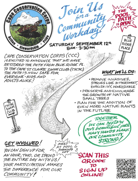 Cape Conservation Corps | Community Workday