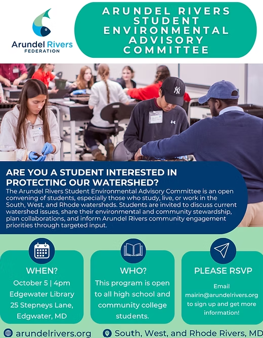 Arundel Rivers Federation | Student Environmental Advisory Committee