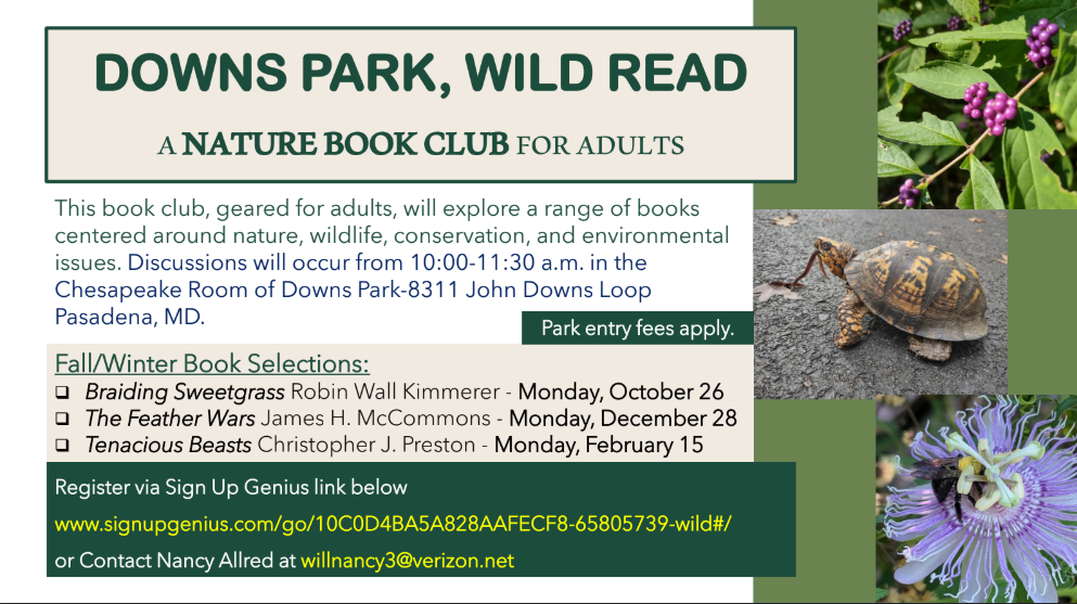 Wild Read - A Nature Book Club for Adults