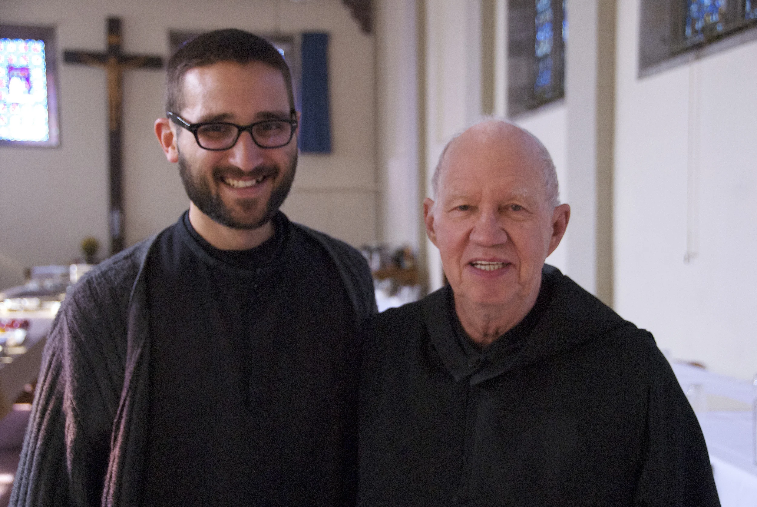 Br. Emmanuel Orrino & Fr. Bruce Swift.