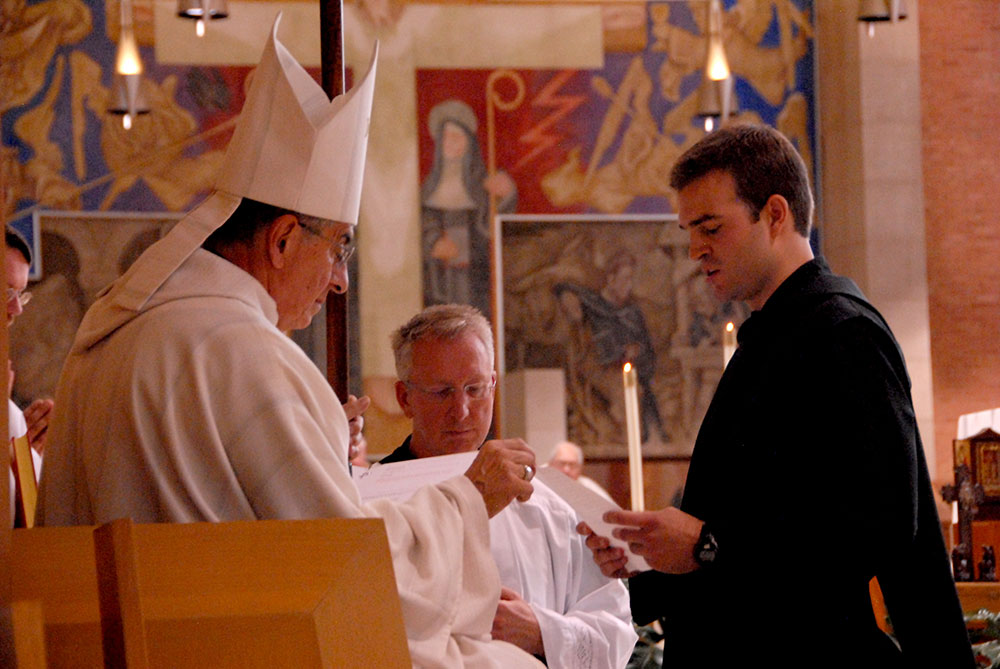 The Solemn Profession of Br. Simon Baker