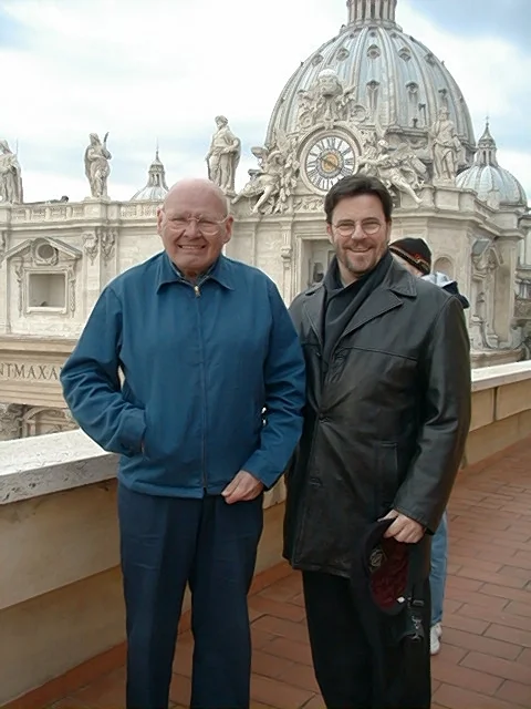 Reggie & Fr. Daniel McCarthy, OSB