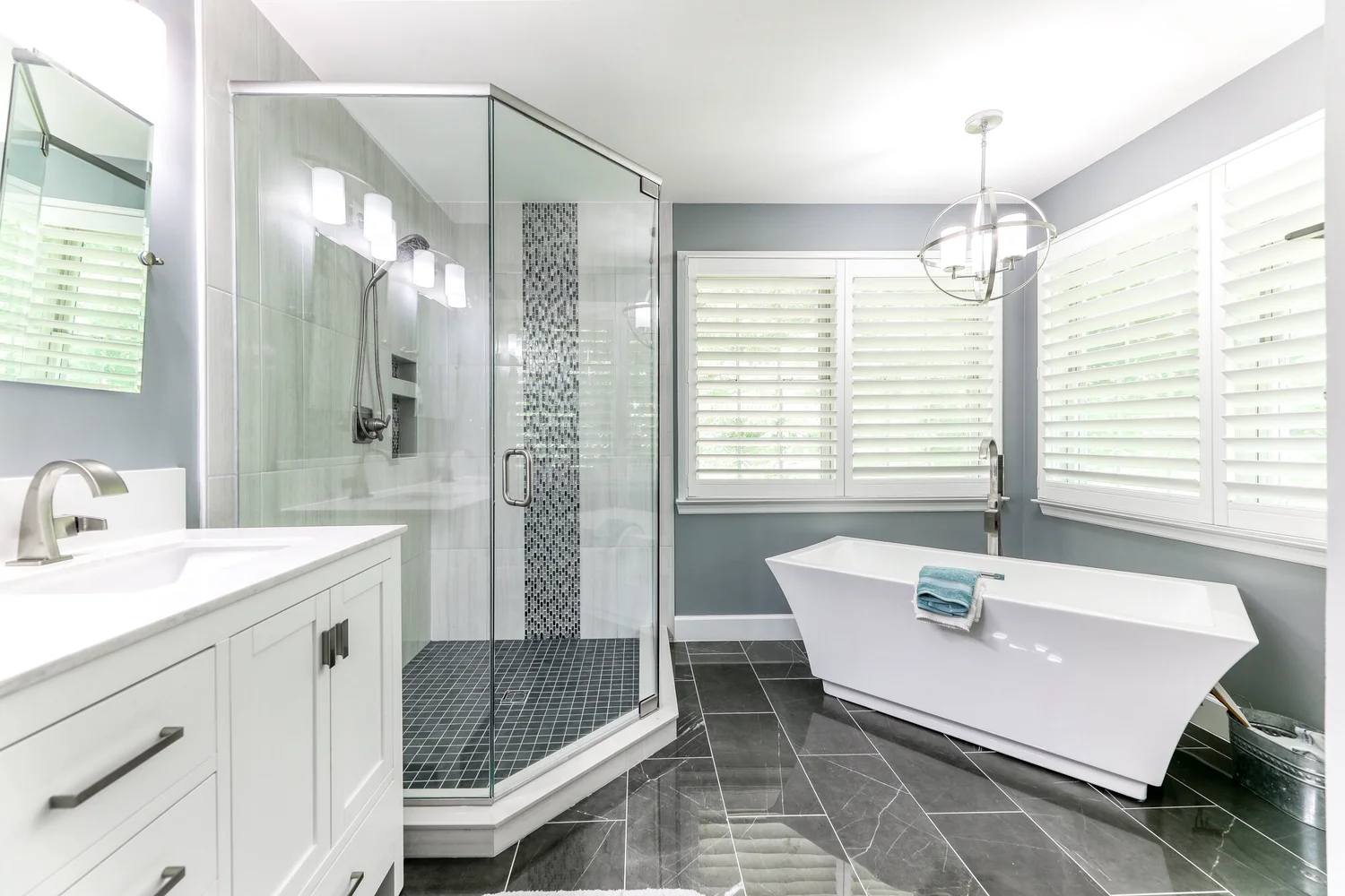 Remodeling company recent jobs - bath / kitchen / home remodeling - Euro Design Remodel — Euro ...
