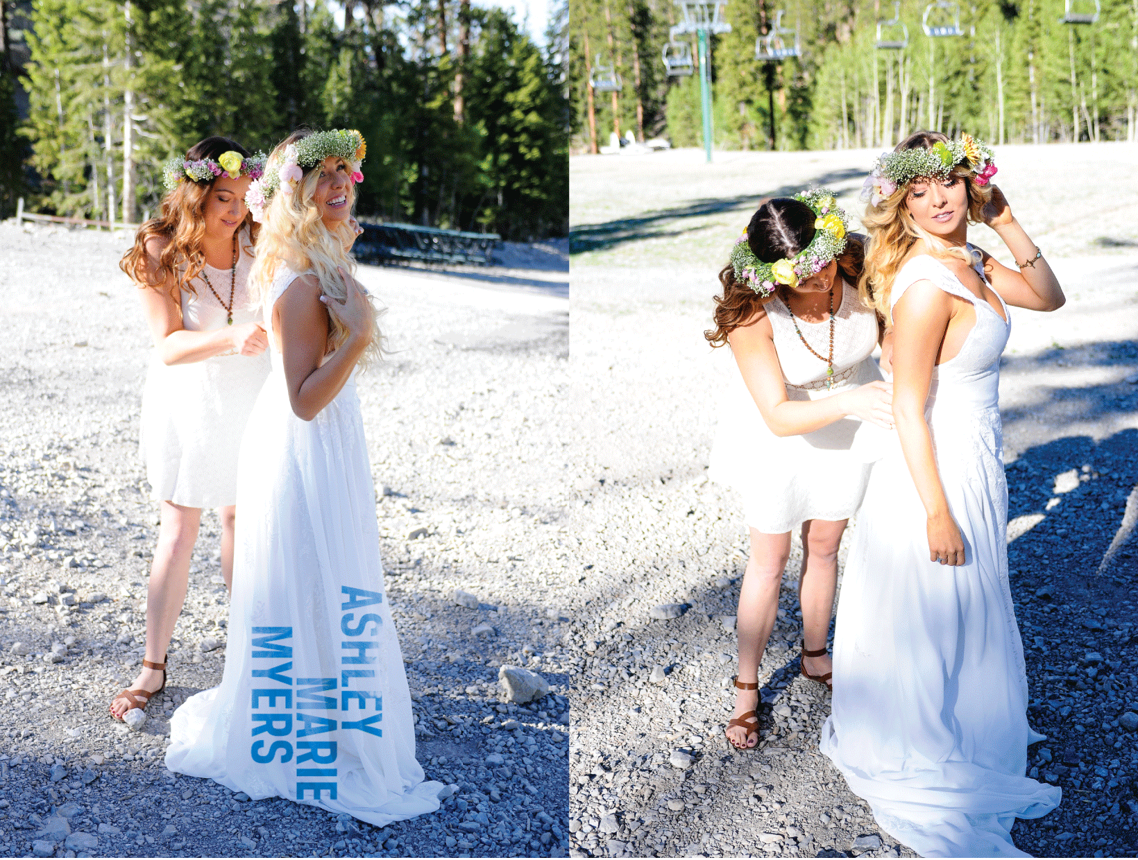 Mount Charleston Wedding, Bohemian Las Vegas Wedding, Las Vegas Boho Wedding, Flora Pop Flowers
