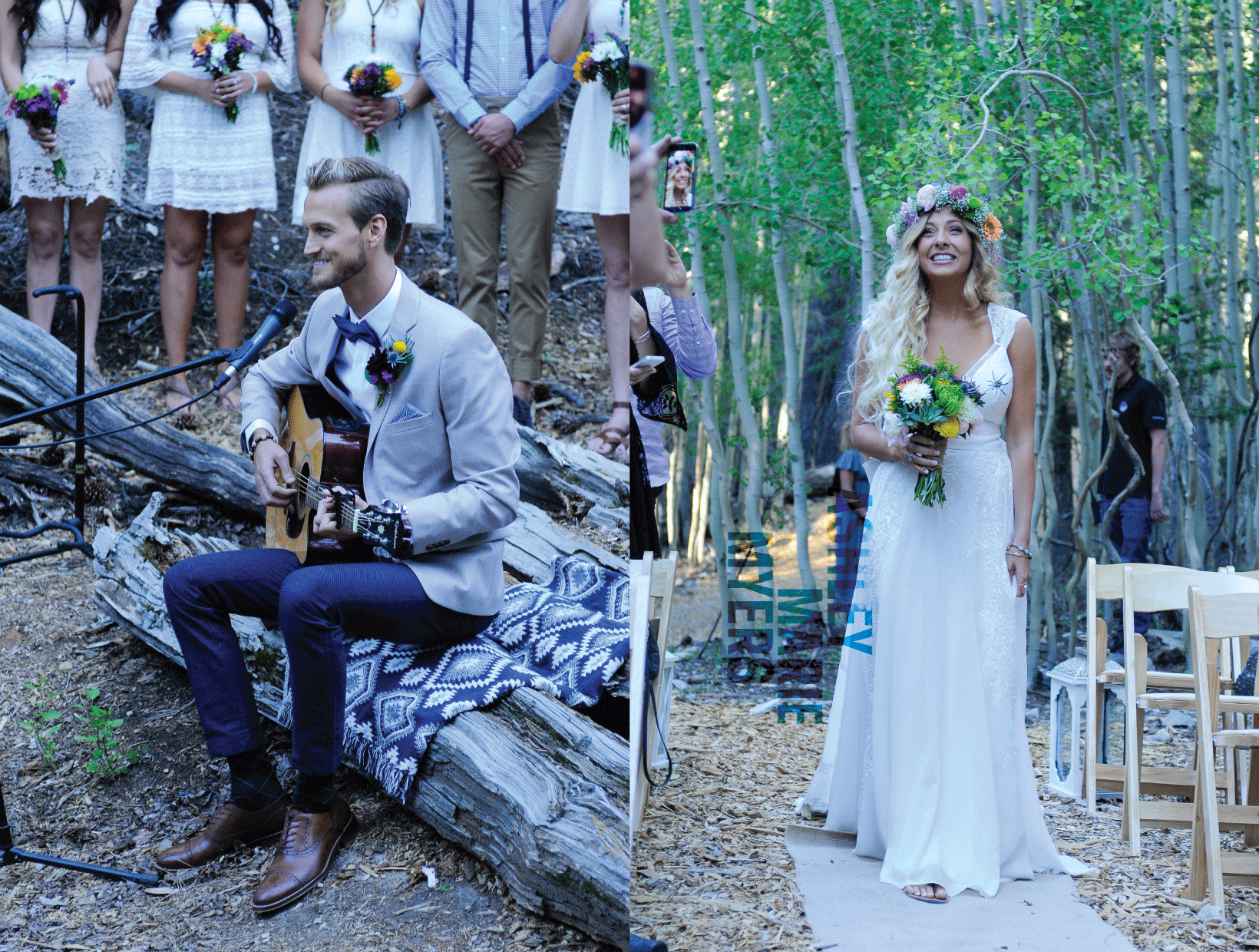 Mount Charleston Wedding, Bohemian Las Vegas Wedding, Las Vegas Boho Wedding, Flora Pop Flowers