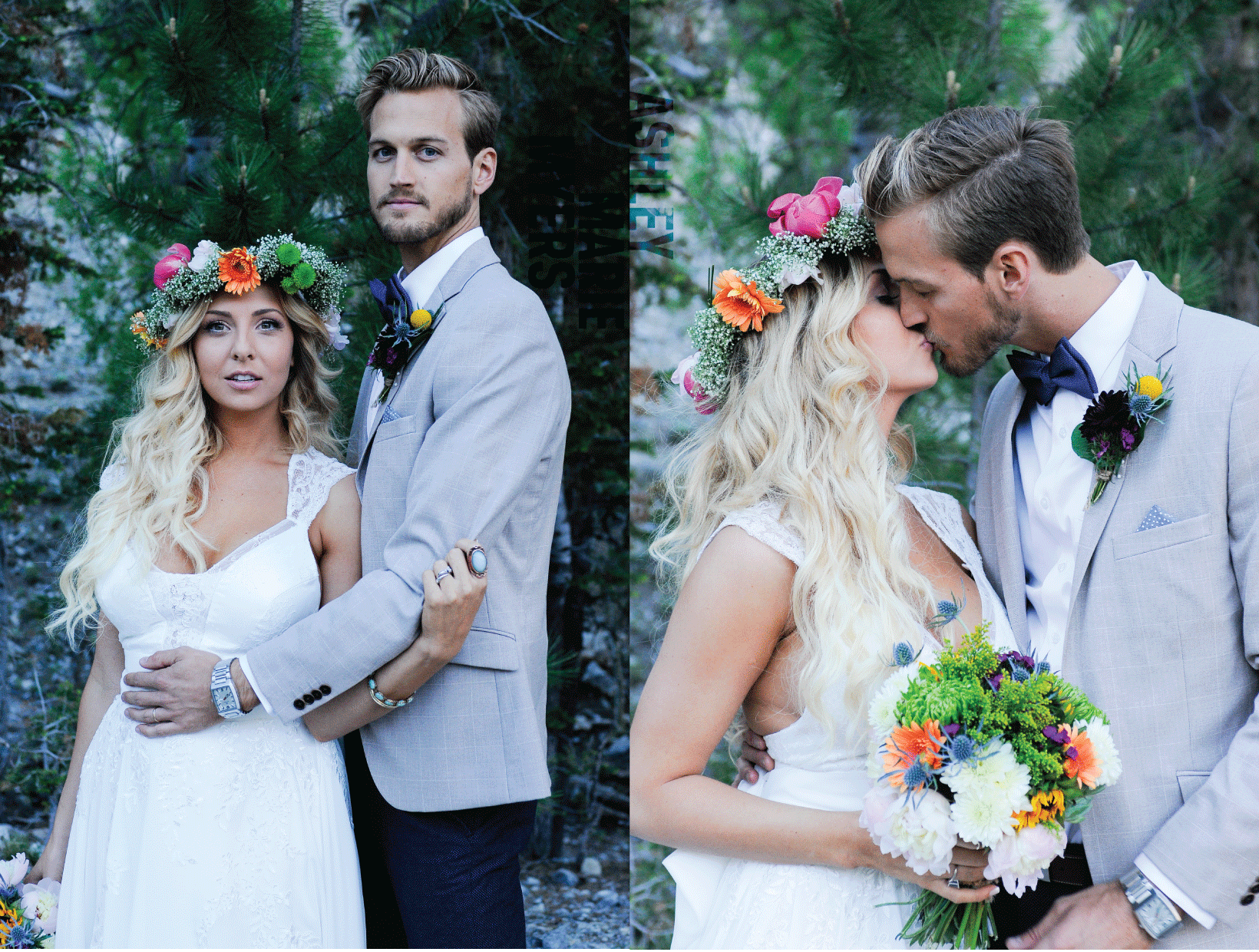 Mount Charleston Wedding, Bohemian Las Vegas Wedding, Las Vegas Boho Wedding, Flora Pop Flowers