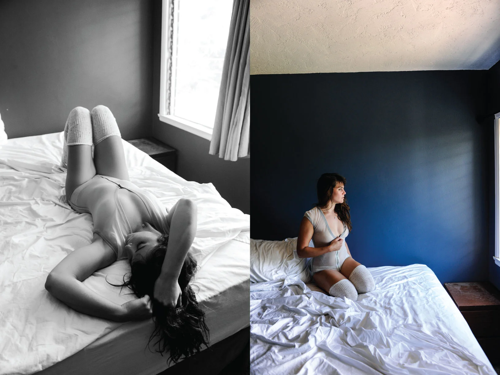 MANAM LOUNGERIE, BLACK AND WHITE PORTRAIT, FEMALE PORTRAIT, BEAUTIFUL WOMAN, PORTRAIT, LOS ANGELES, LOS ANGELES EDITORIAL, LINGERIE, BOUDOIR