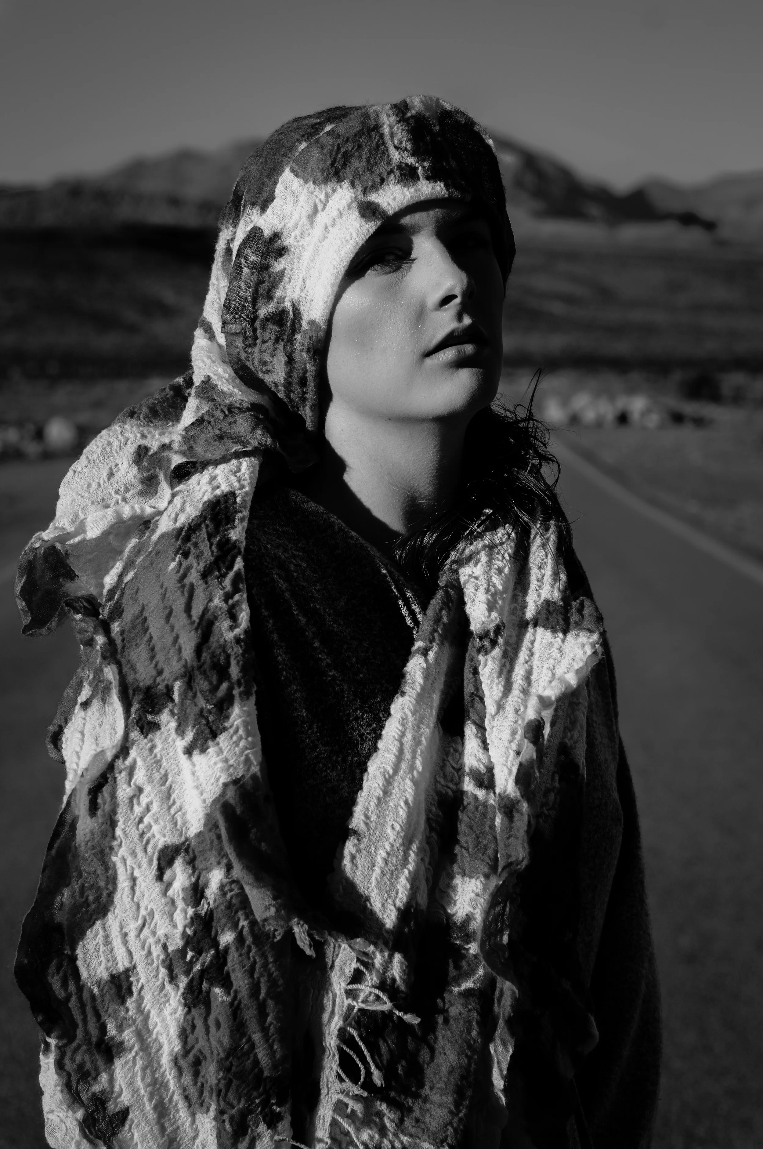 b&W portrait, black and white portrait, woman portrait, ashley marie myers,