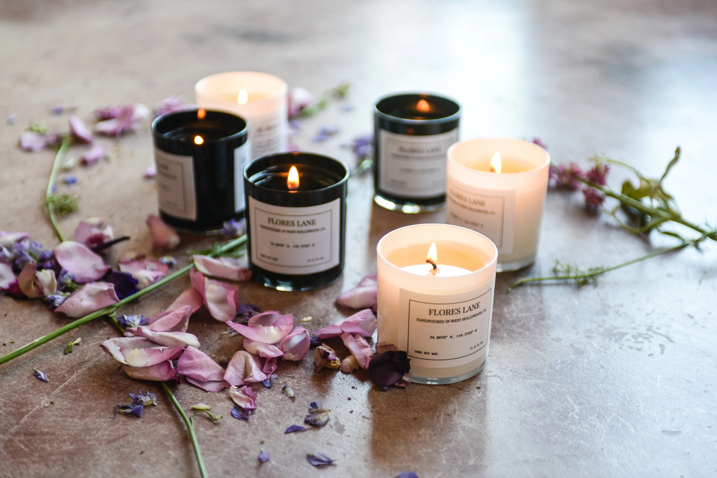 rose bath, milk bath, flores lane candles, boho bunnie, joshua tree, rose petal bath, milky bath shoot