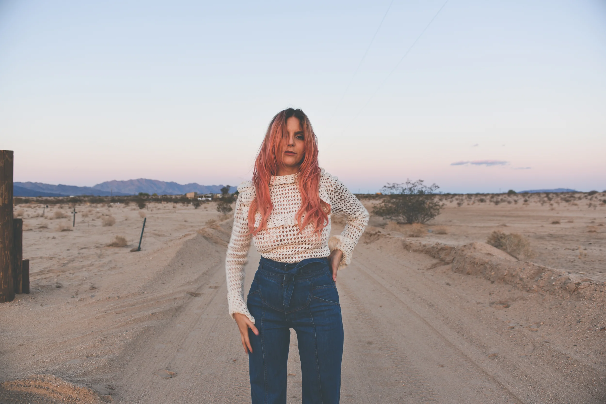 Joshua Tree sunrise with Stoned Immaculate and Boho Bunnie