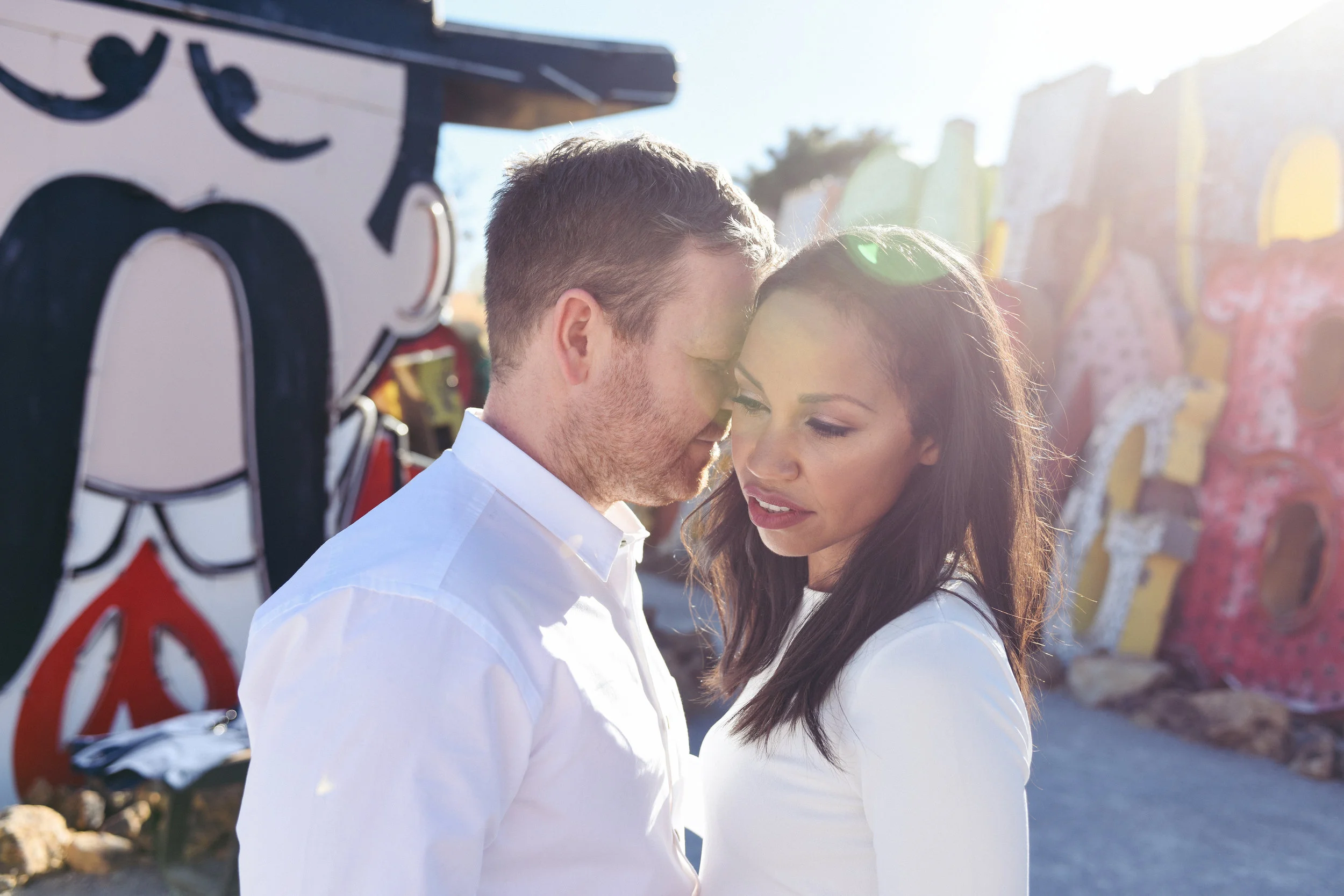 Neon Museum, Las Vegas Neon Museum, Neon Museum wedding, Vintage signs, Las Vegas Elopement, Flora Pop Elopement, Dry Lake Bed Elopement,