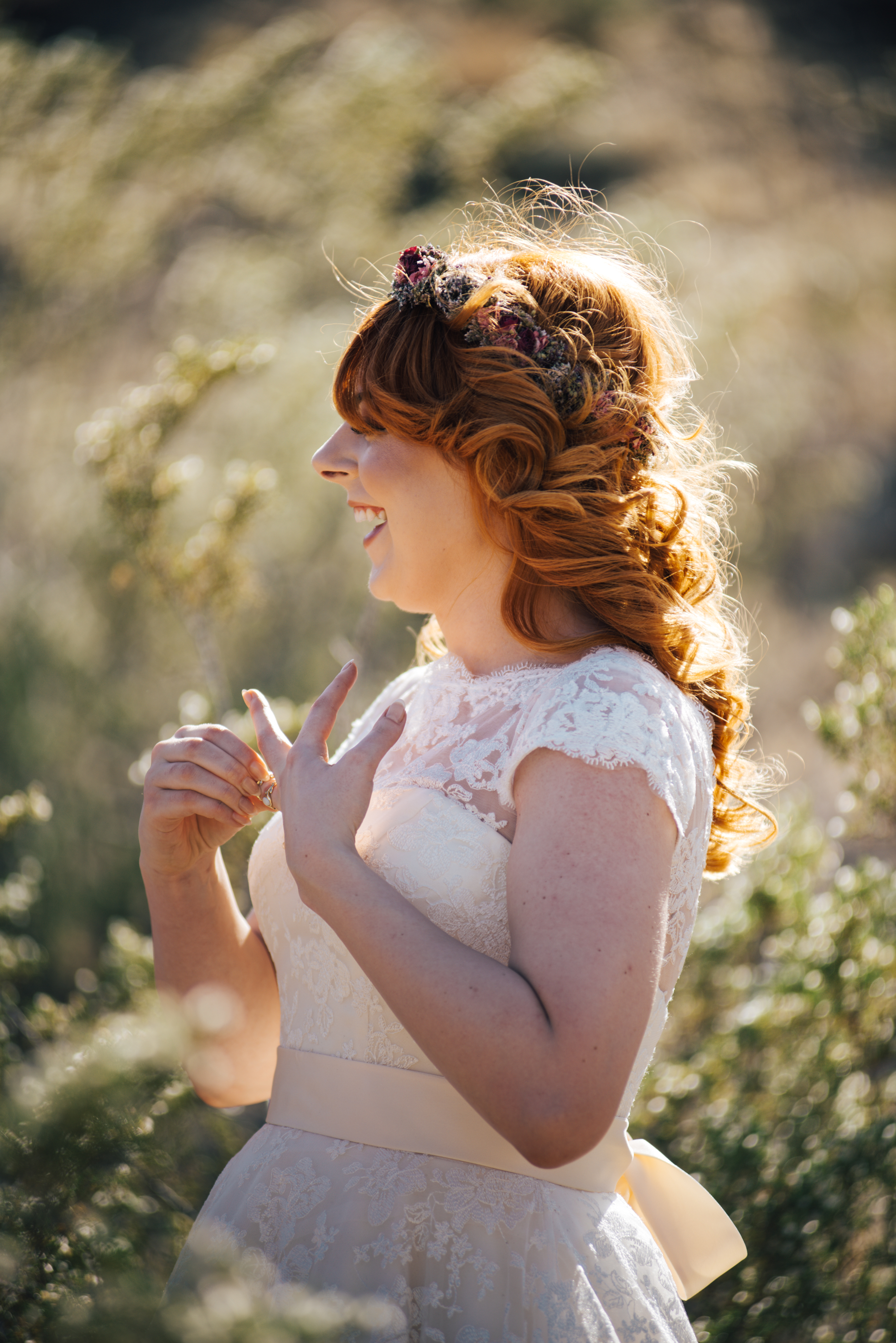 red head, ginger bride, vintage wedding, wedding las vegas, elopement las vegas, elopement, peachy keen union, red head bride, vintage bride, vintage car, tetra, yellow, desert wedding, summer wedding, las vegas, mojave desert, wedding inspiration, wed, i do, charming, las vegas elopement, elope, elopement photographer