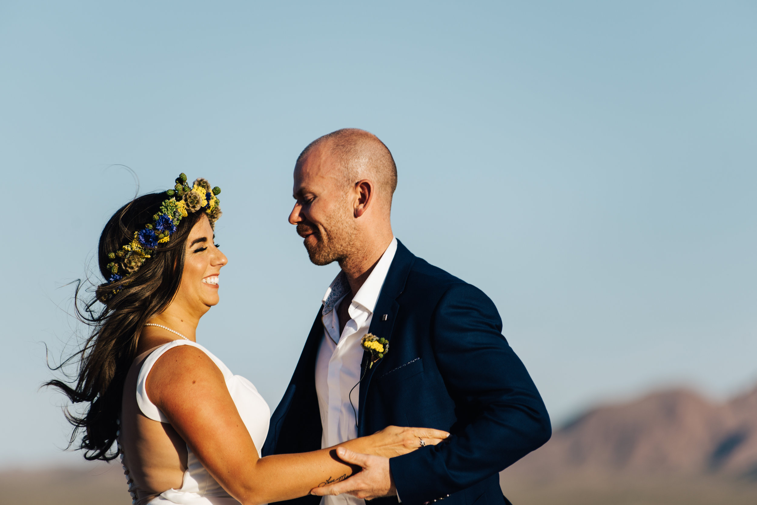 ted baker groom suit, groom, dry lake bed elopement, elopement, flora pop, las vegas wedding, las vegas elopement, pop up wedding, desert wedding, essence of australia wedding dress, wedding dress, bride, bride style, bridal, aussie wedding, las vegas photographer, desert life, summer wedding, 