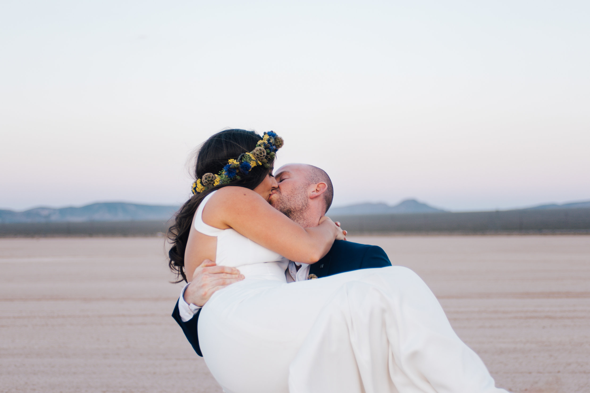 ted baker groom suit, groom, dry lake bed elopement, elopement, flora pop, las vegas wedding, las vegas elopement, pop up wedding, desert wedding, essence of australia wedding dress, wedding dress, bride, bride style, bridal, aussie wedding, las vegas photographer, desert life, summer wedding, blush, blush bridal party, girls, flower crown, 