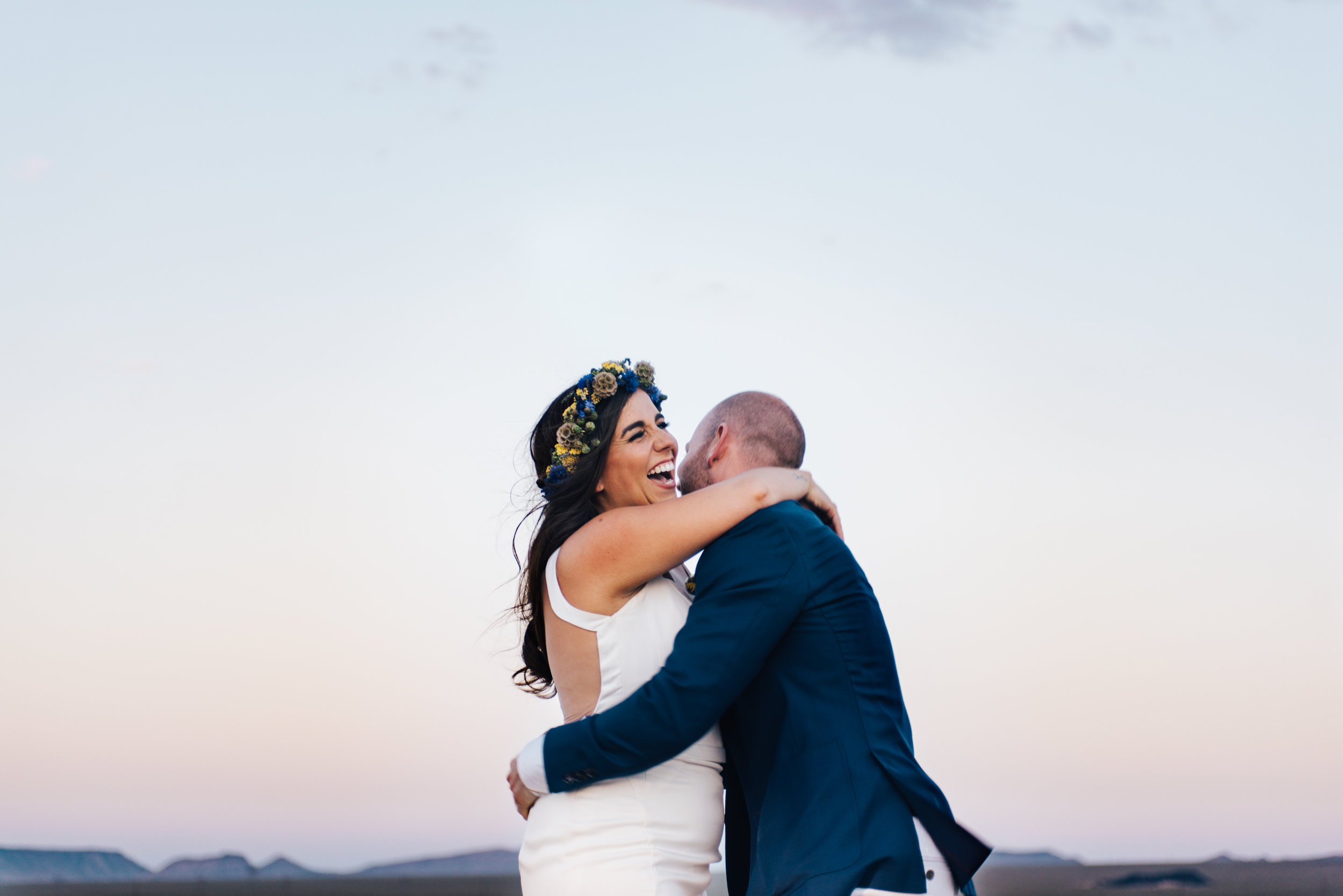 ted baker groom suit, groom, dry lake bed elopement, elopement, flora pop, las vegas wedding, las vegas elopement, pop up wedding, desert wedding, essence of australia wedding dress, wedding dress, bride, bride style, bridal, aussie wedding, las vegas photographer, desert life, summer wedding, blush, blush bridal party, girls, flower crown, 
