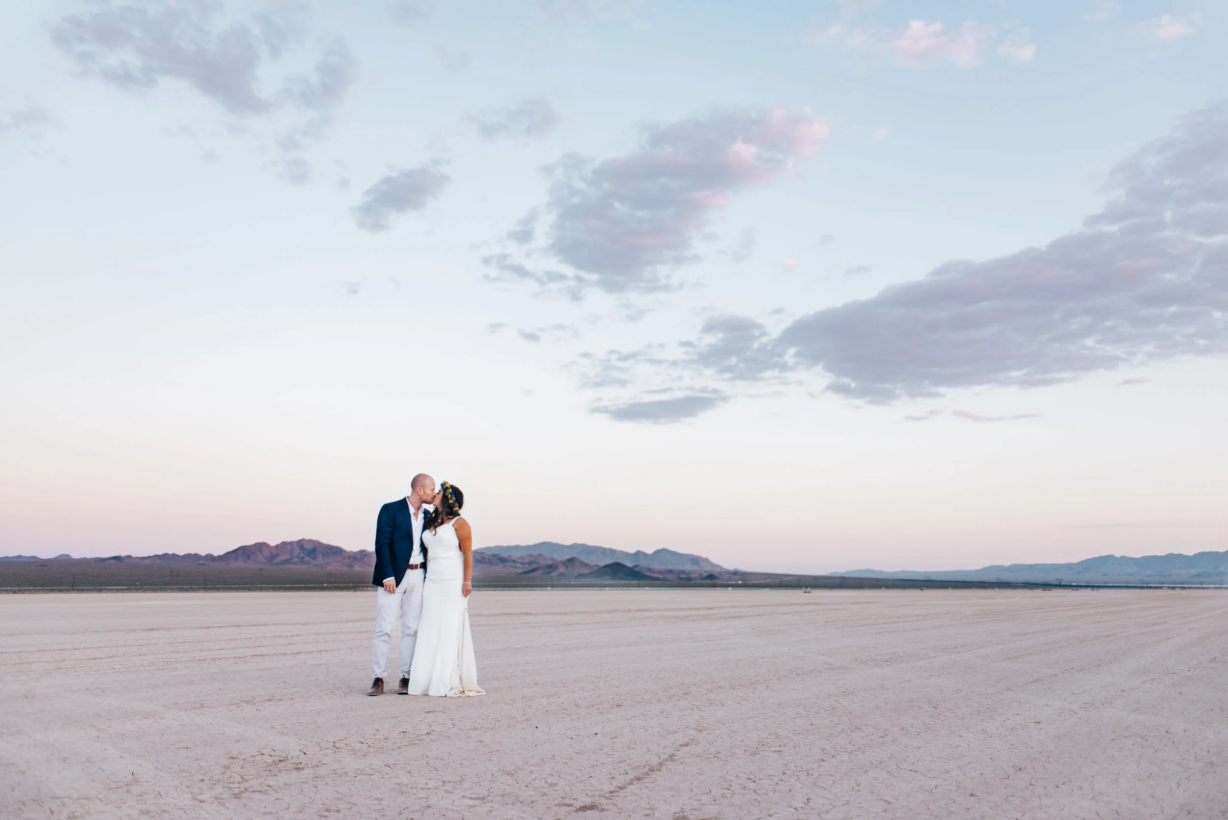 ted baker groom suit, groom, dry lake bed elopement, elopement, flora pop, las vegas wedding, las vegas elopement, pop up wedding, desert wedding, essence of australia wedding dress, wedding dress, bride, bride style, bridal, aussie wedding, las vegas photographer, desert life, summer wedding, blush, blush bridal party, girls, flower crown, 