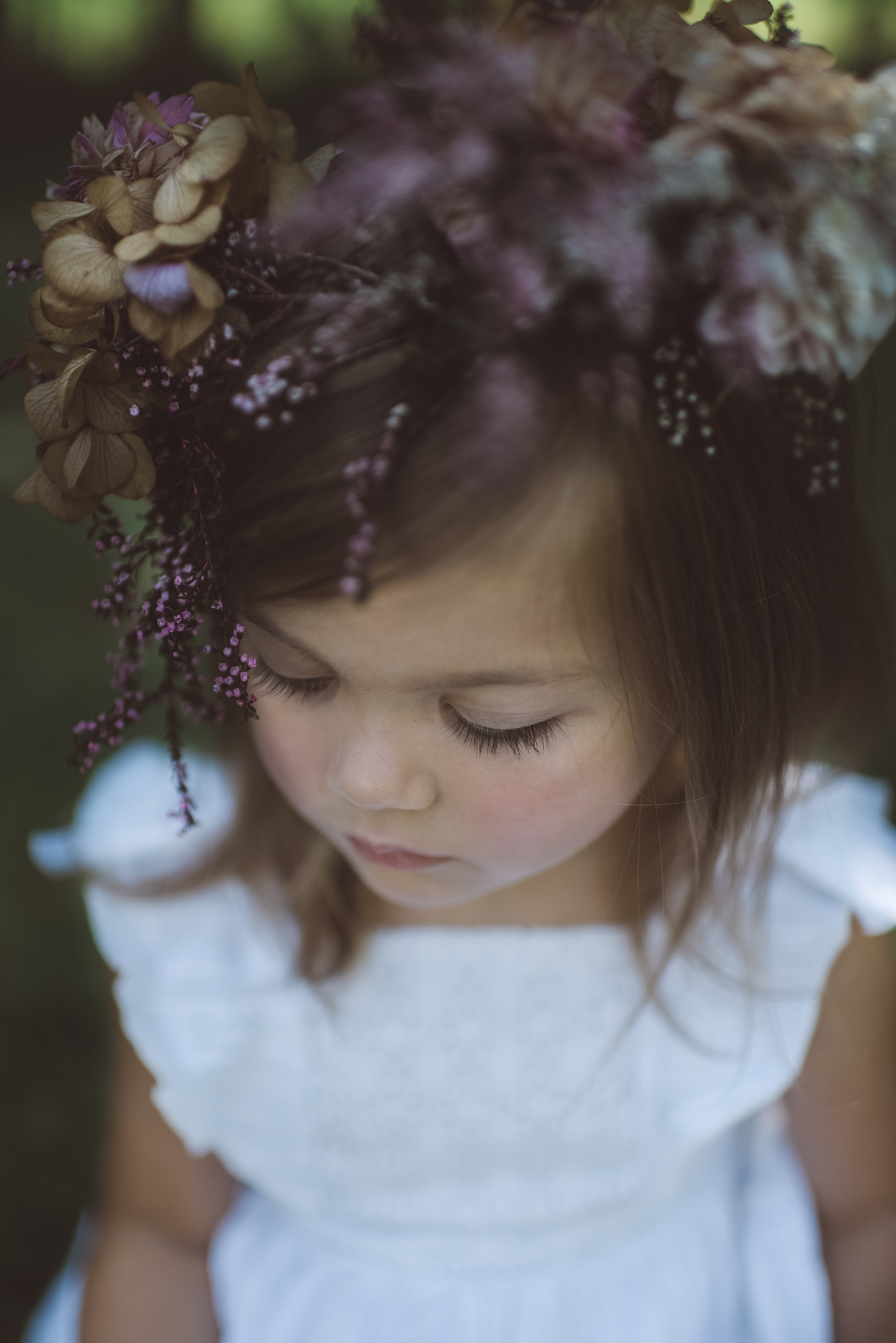 las vegas photographer, ophelia, flower crown, children portrait, portraits, children, girl, 