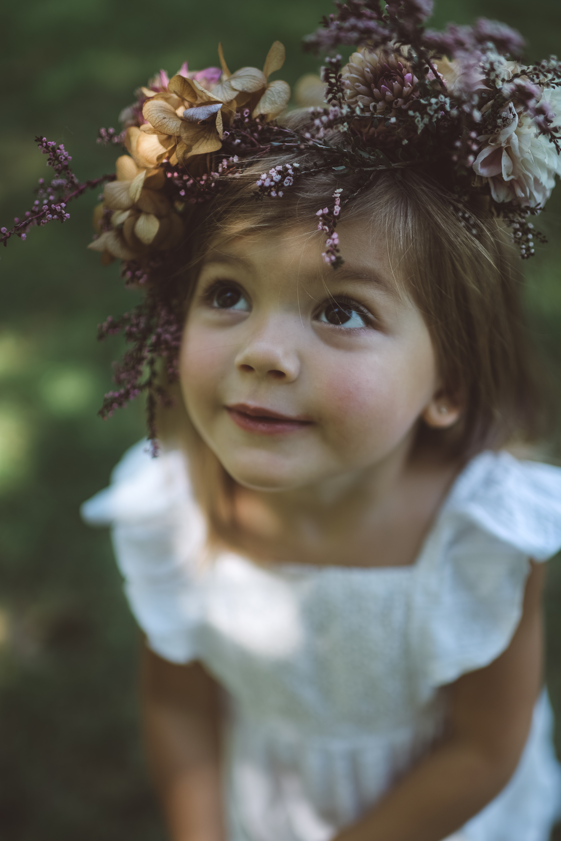 las vegas photographer, ophelia, flower crown, children portrait, portraits, children, girl, 