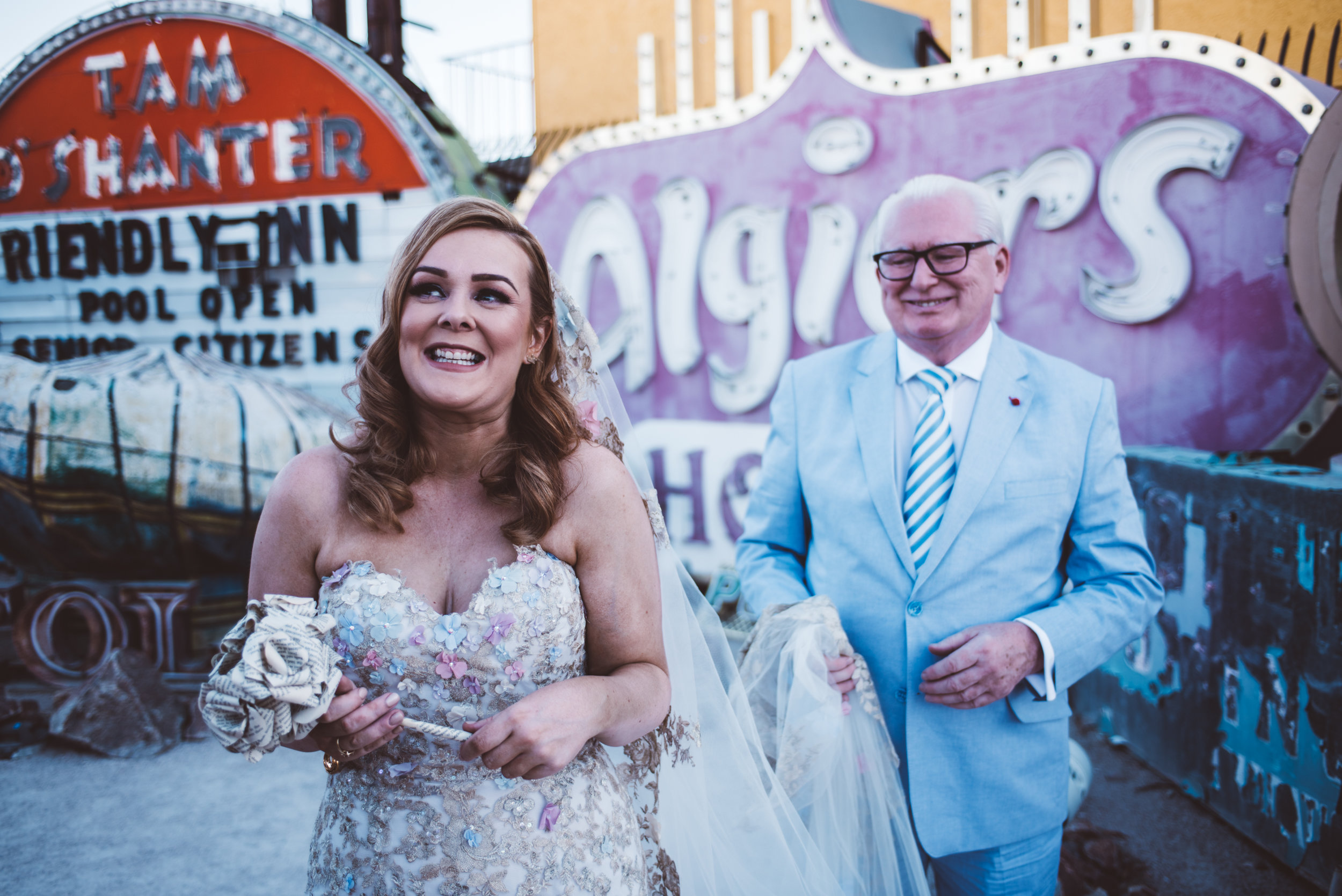 Neon Museum Elopement Elvis Elopement Las Vegas Photography by Ashley Marie-17.jpg