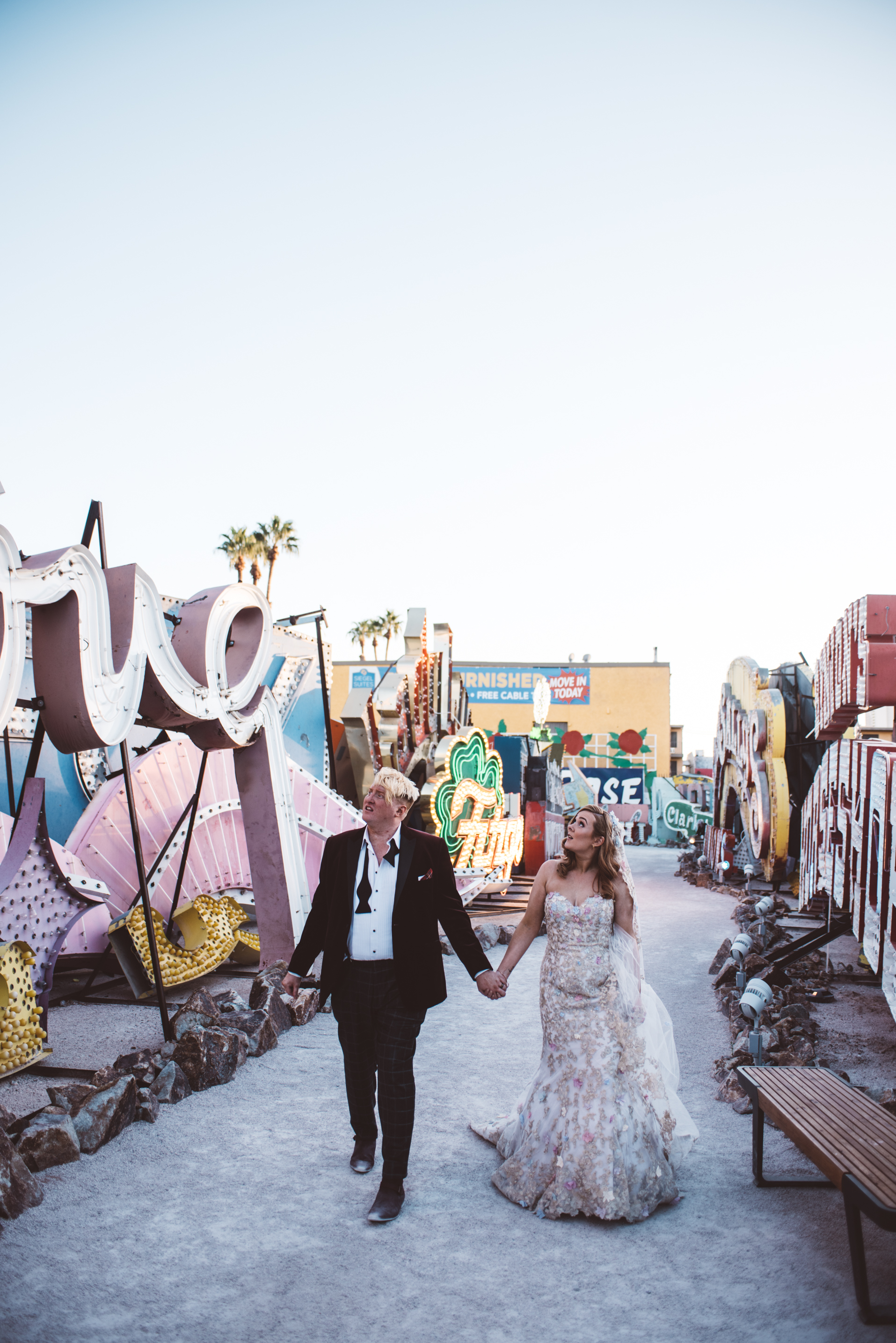 Neon Museum Elopement Elvis Elopement Las Vegas Photography by Ashley Marie-266.jpg