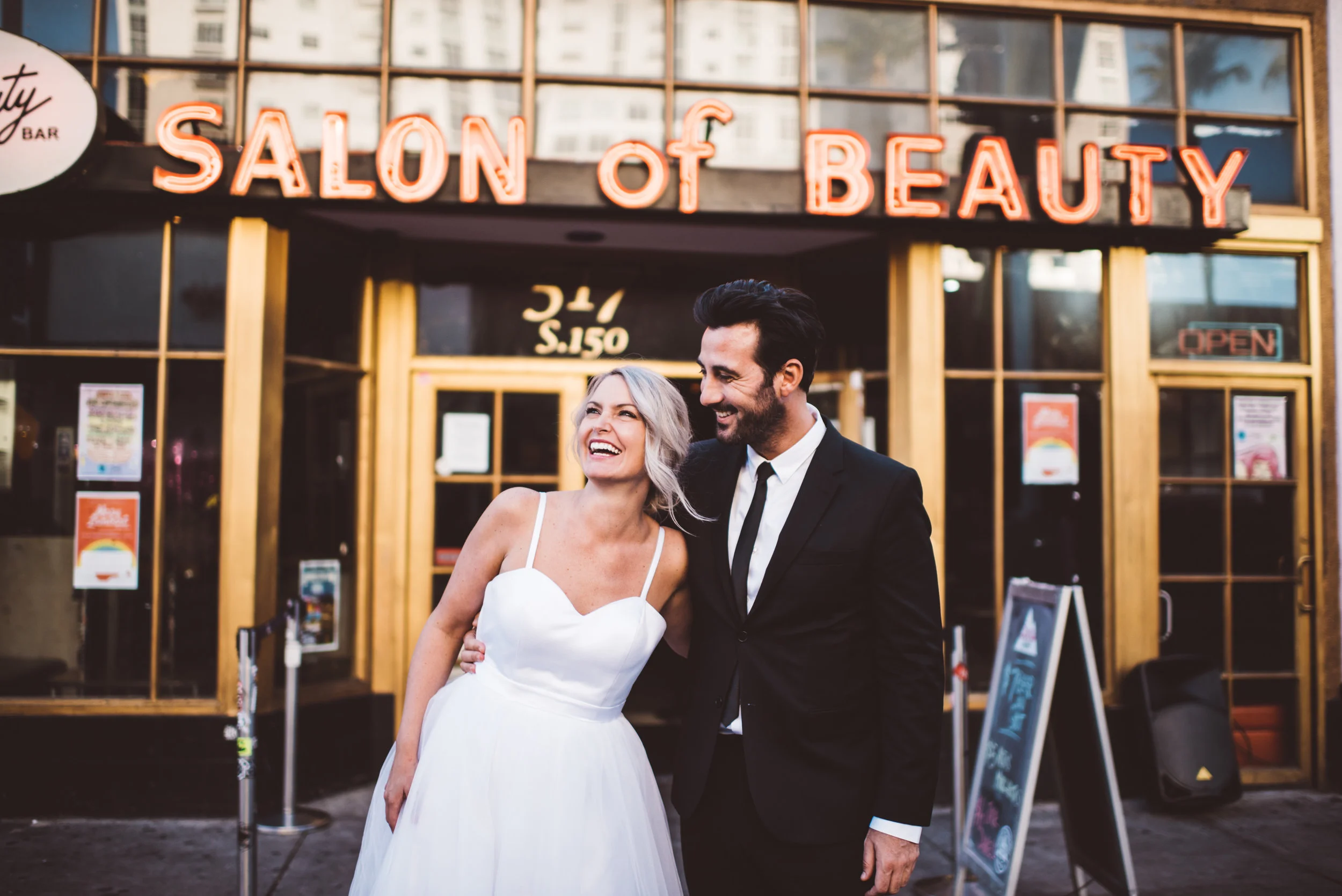 las vegas elopement, las vegas photographer, downtown las vegas, las vegas neon lights, elopement photography, street photography, las vegas wedding, eloped, newlyweds, las vegas, dtlv