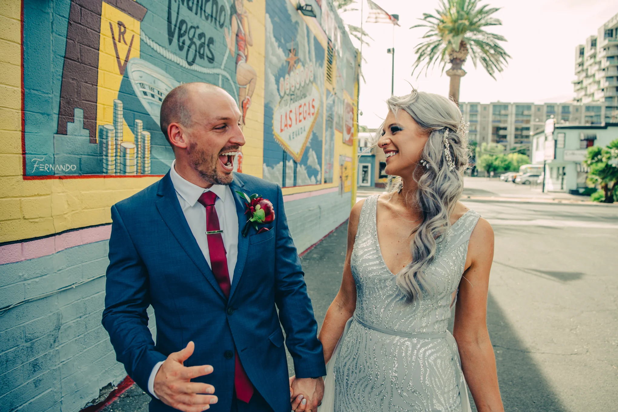 Las Vegas Elopement Rock n Roll Bride elopement Smoke Bomb-17.jpg