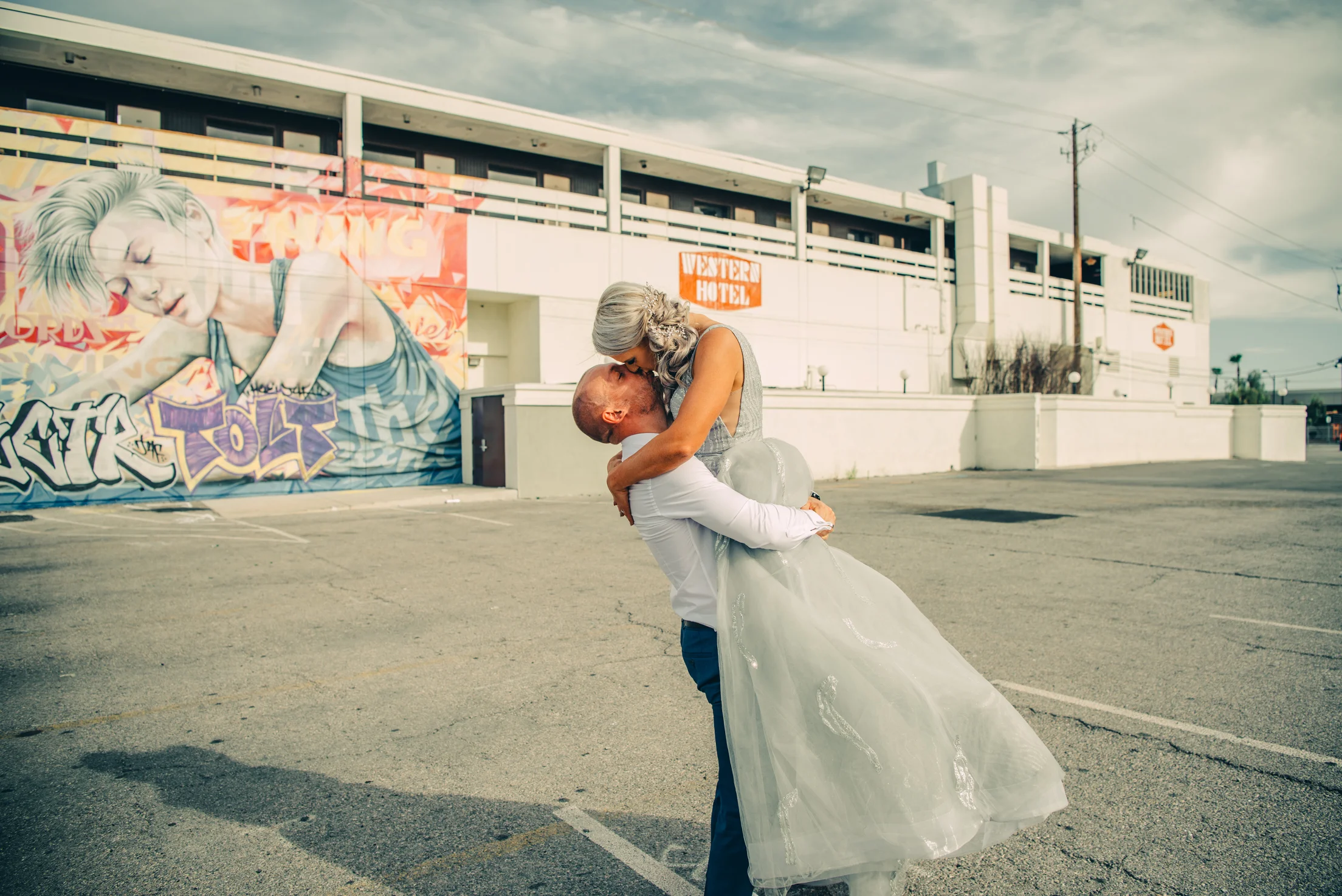 Las Vegas Elopement Rock n Roll Bride elopement Smoke Bomb-111.jpg