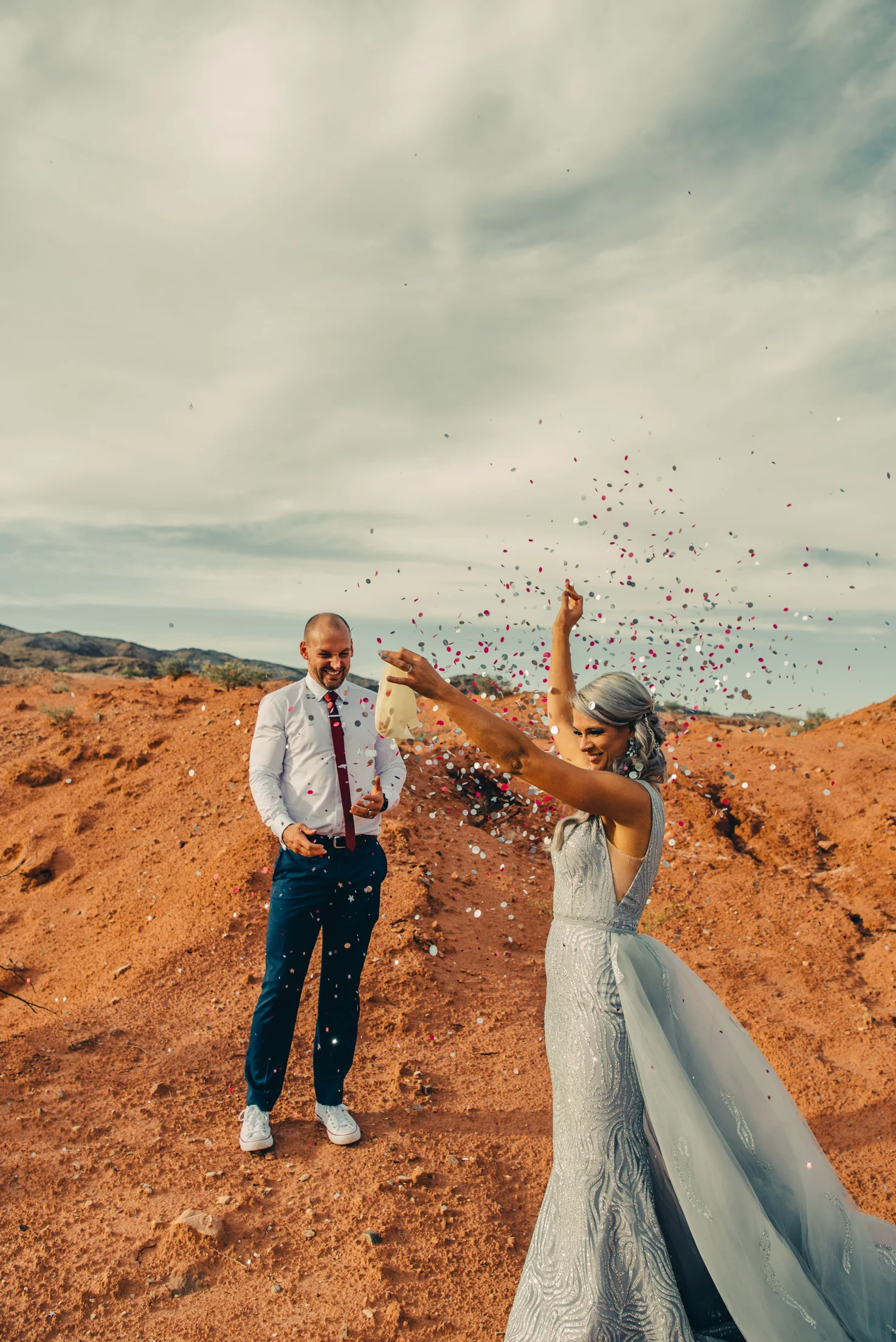 Las Vegas Elopement Rock n Roll Bride elopement Smoke Bomb-154.jpg