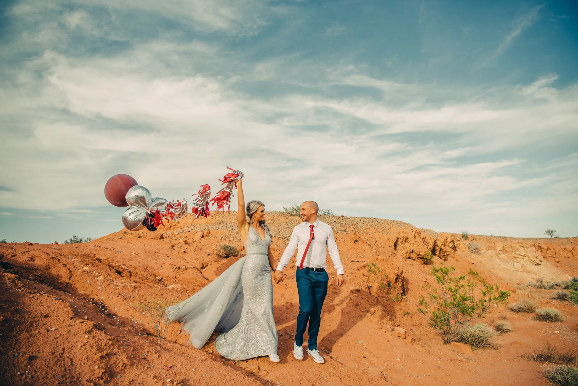 Las Vegas Elopement Rock n Roll Bride elopement Smoke Bomb-163.jpg