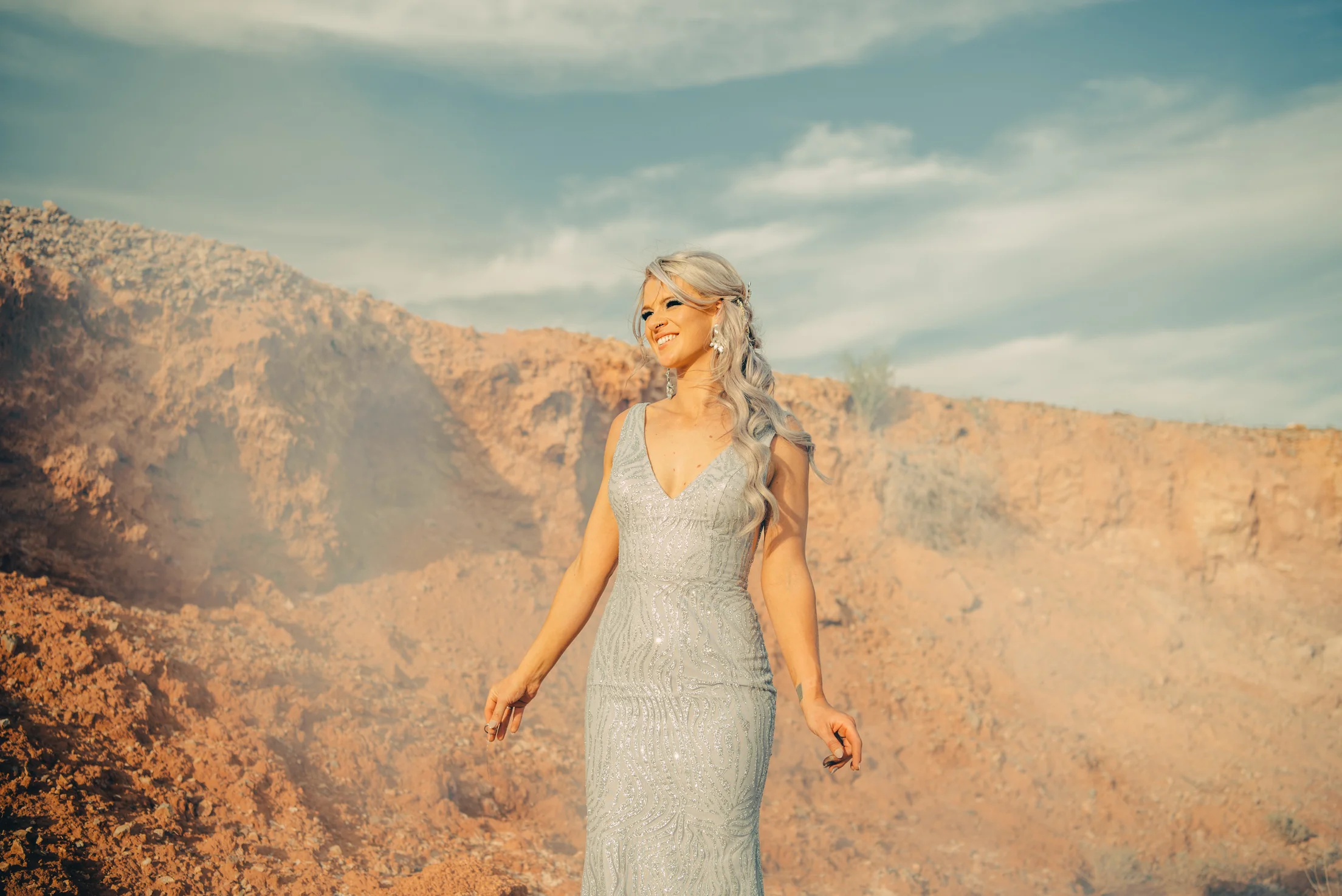 Las Vegas Elopement Rock n Roll Bride elopement Smoke Bomb-212.jpg