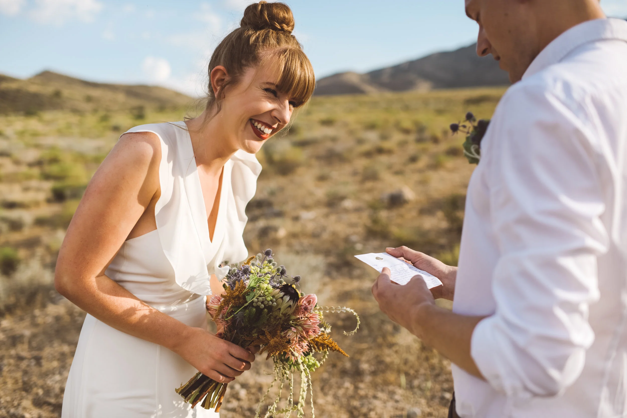 Flora Pop Las Vegas secret spot elopement / Jamie & Holly 