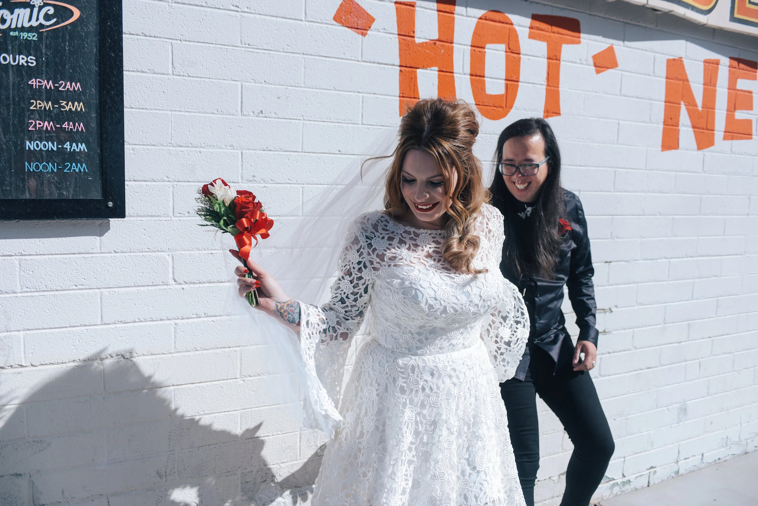 Las Vegas Downtown Elopement / Peggy Sue Winters & Matt Tan