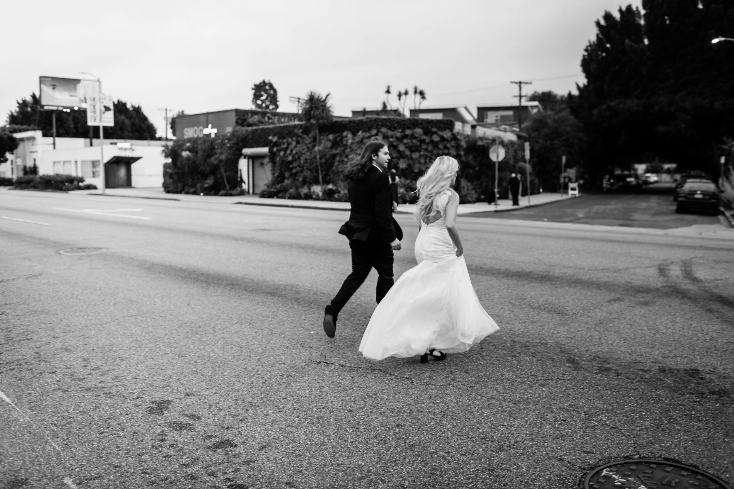 RYAN AND COURTNEY / los angelos smog shoppe wedding